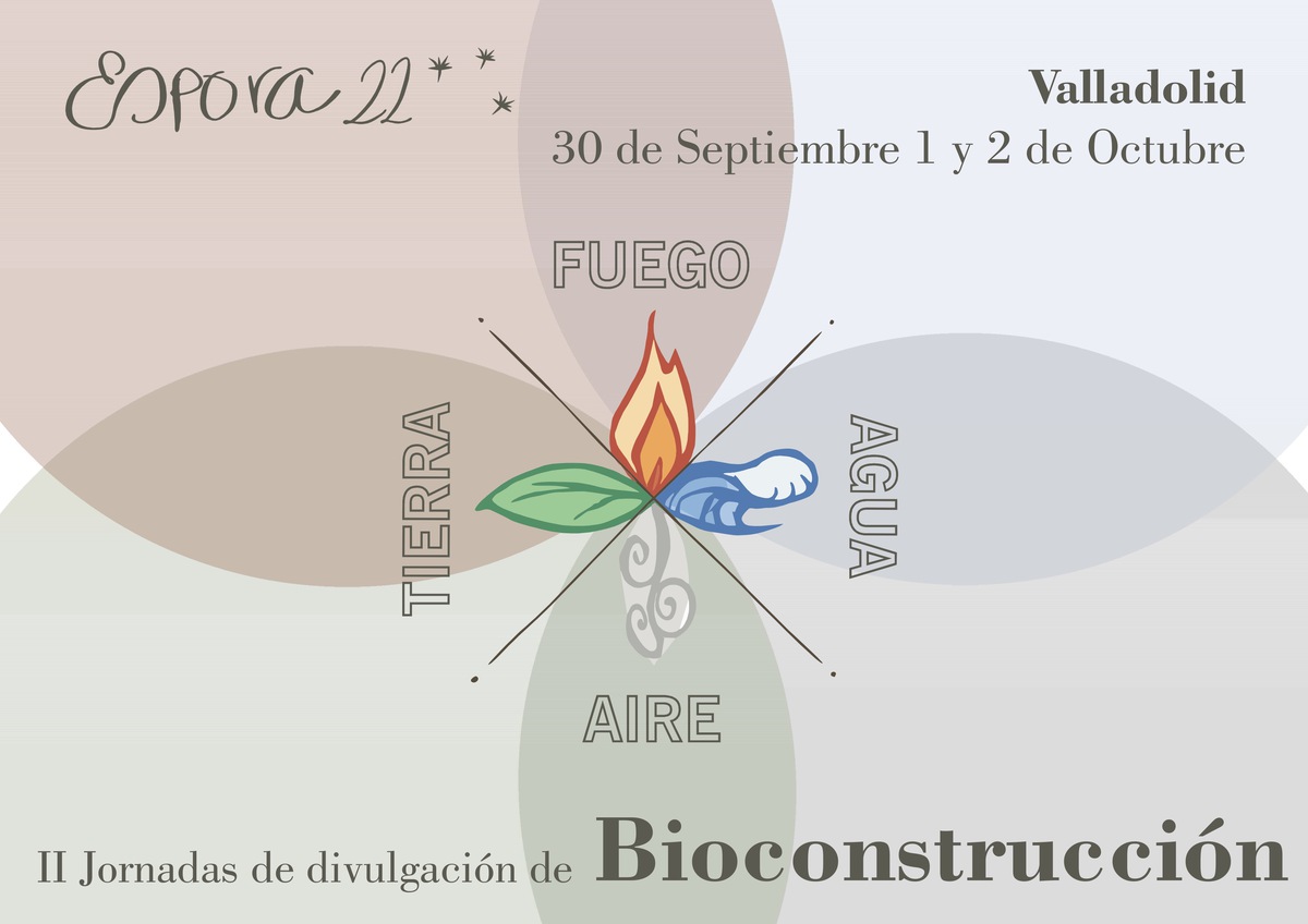 ESPORA: encuentros de bioconstrucción en Valladolid del 30 septiembre al 2 octubre 2022