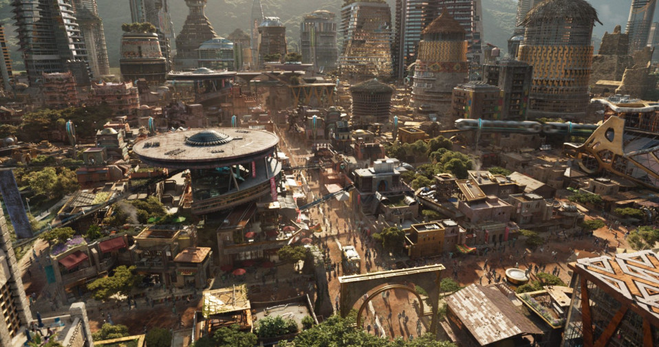 Arquitectura afro-futurista en Black Panther