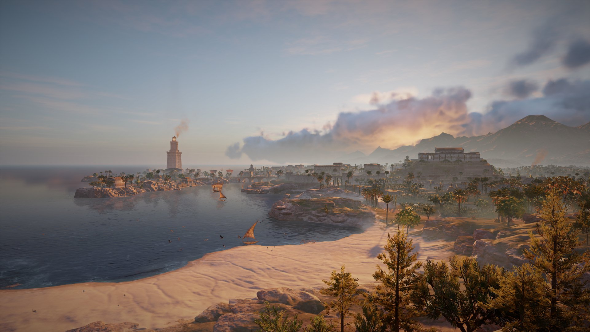Assassin’s Creed Origins:  Una lección magistral para la arquitectura del paisaje.