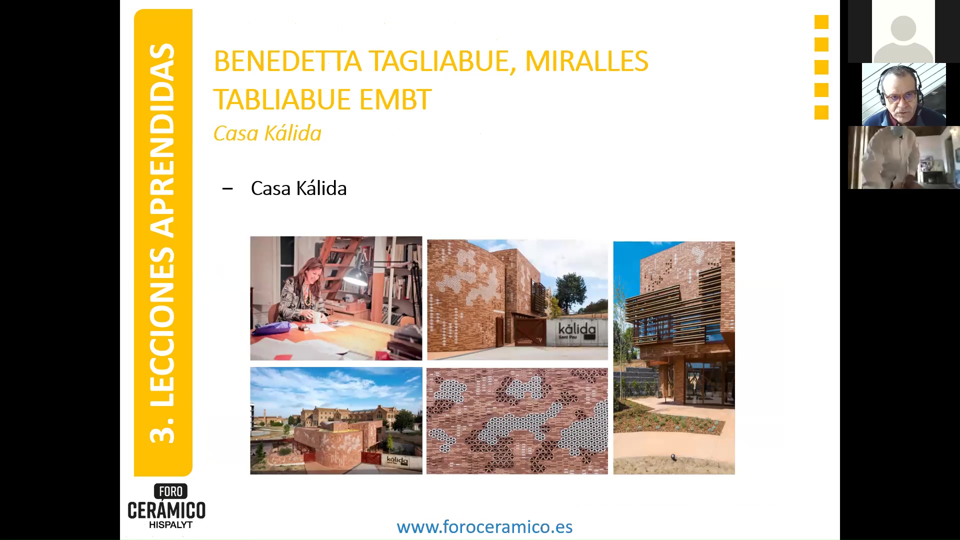 Un recorrido por los proyectos recientes de EMBT