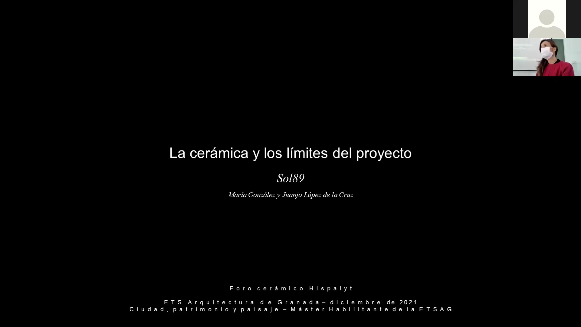 La cerámica y los límites del proyecto