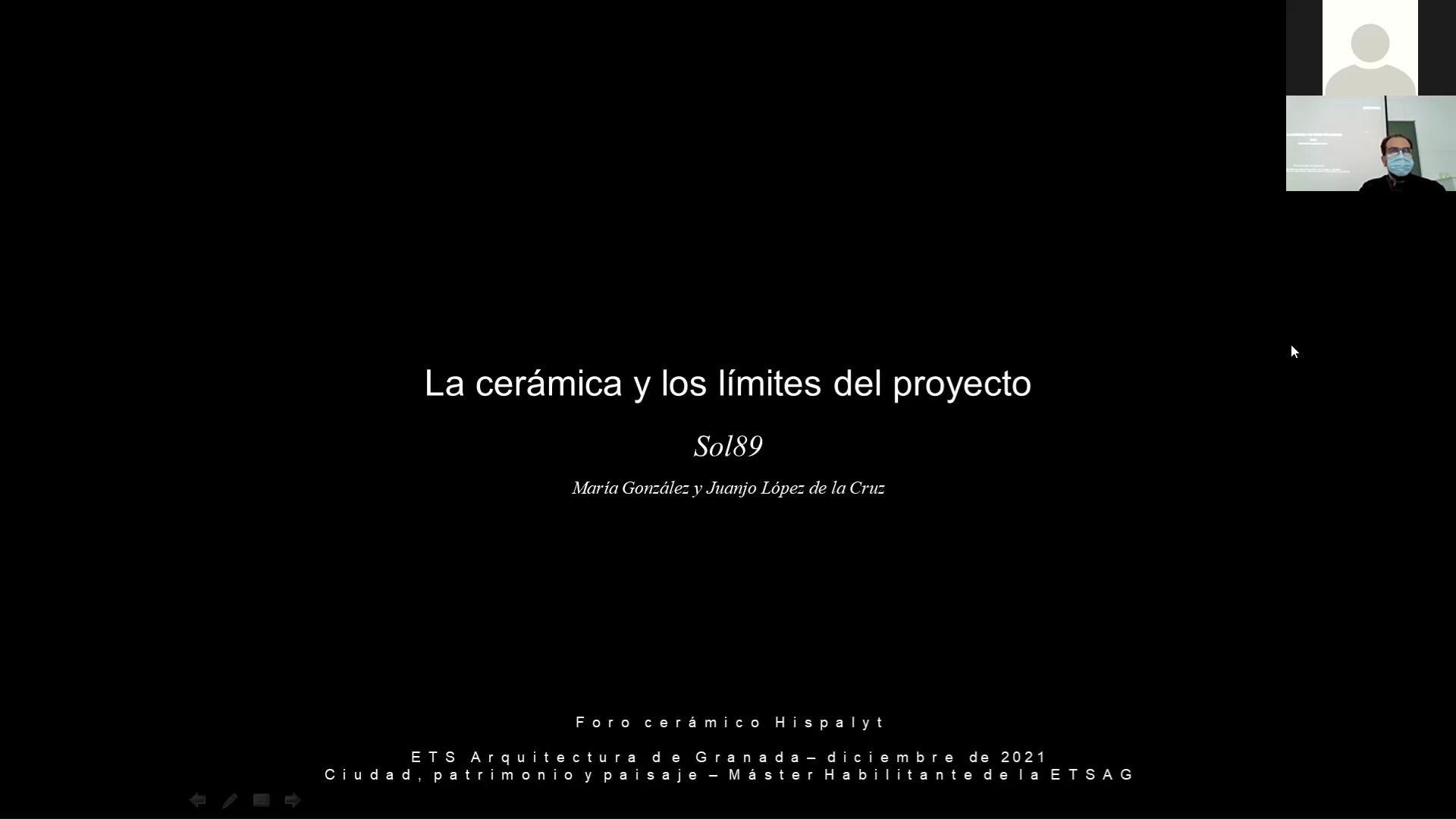 La cerámica y los límites del proyecto