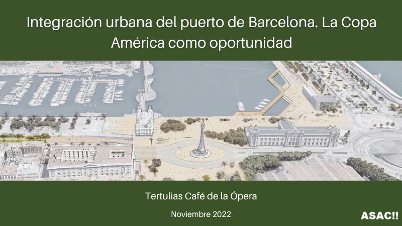 Integración urbana del puerto de Barcelona. La Copa América como oportunidad