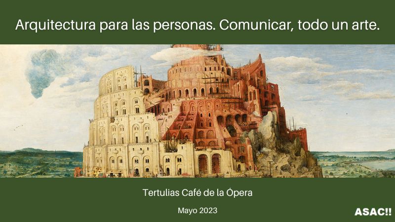 Arquitectura para las personas. Comunicar, todo un arte