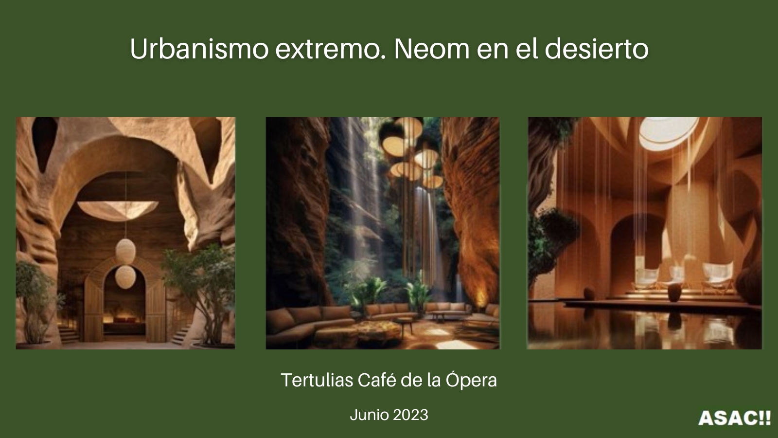 Urbanismo extremo. Neom en el desierto