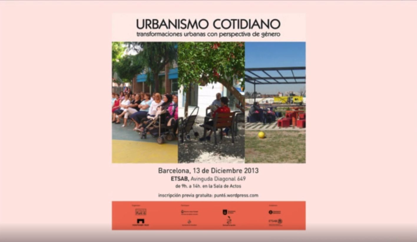 01. Inauguració de la Jornada "Urbanismo cotidiano: transformaciones urbanas con perspectiva de género". Presentació de Projectes.