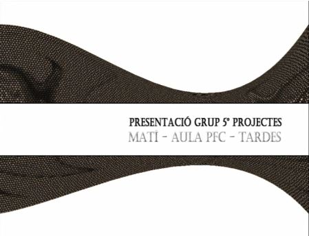 02. Linies de Projectes de cinquè i PFC pel curs 2011-2012
