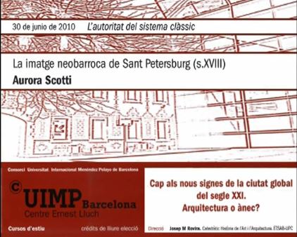 03. La imatge neobarroca de Sant Petersburg (s. XVIII)
