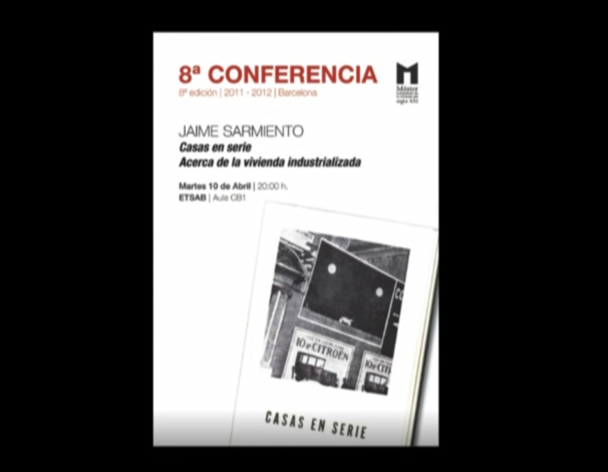 08. Casas en serie. Acerca de la vivienda industrializada