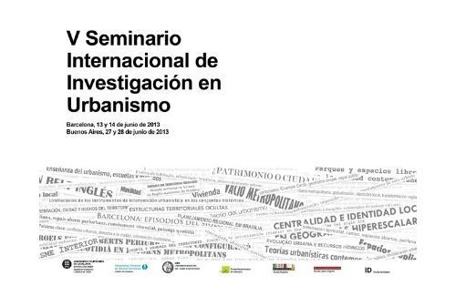 08. Línia de Investigación: Análisis y Proyecto Urbano. Readers: Francesc Peremiquel y Julián Galindo