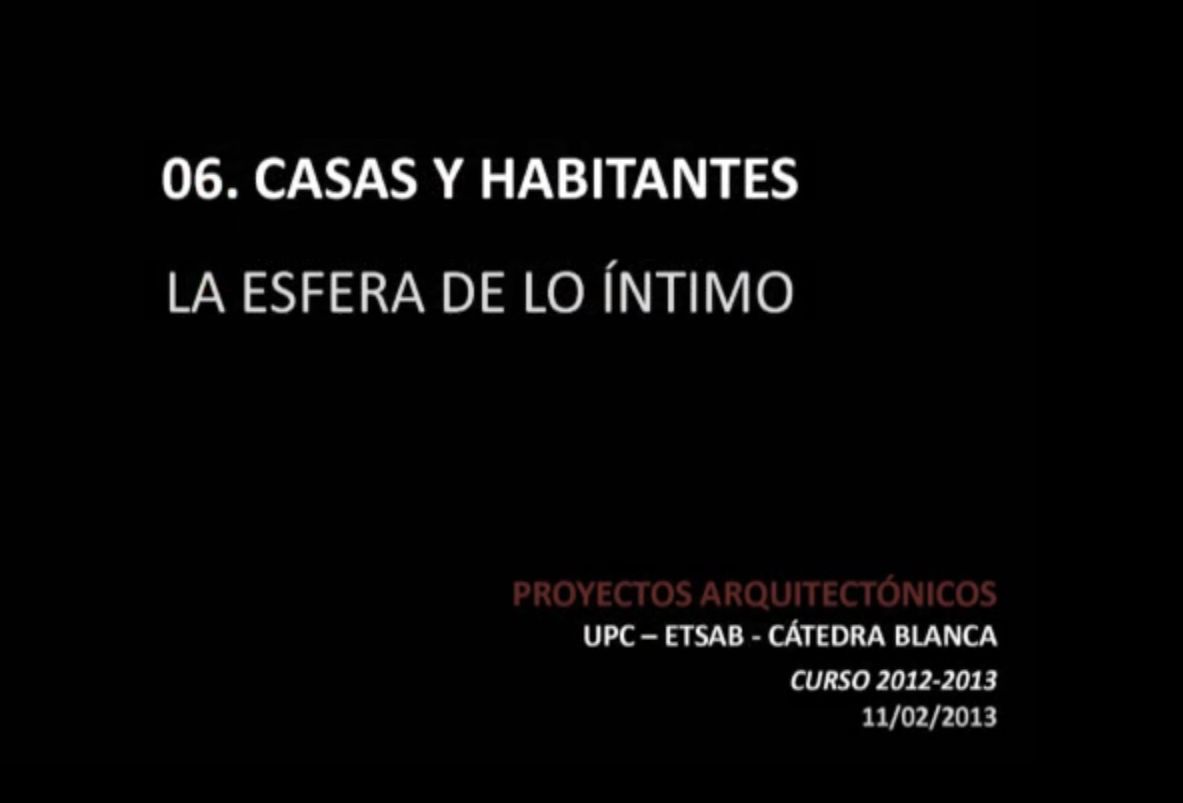 09. Casas y habitantes