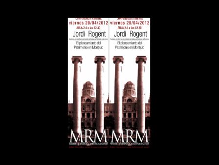 09. El Planeamiento del Patrimonio en Montjuïch