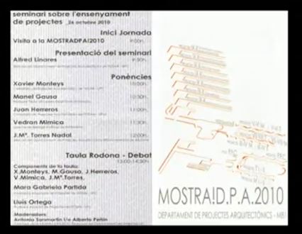 1. Mostra! D.P:A. 2010