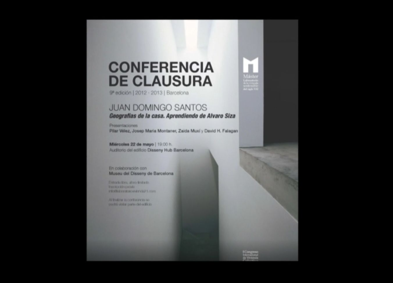 11. Conferencia de Clausura