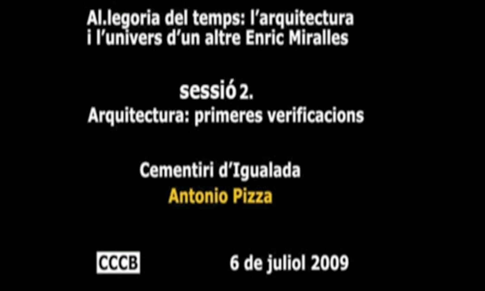 05. Sessió 2. Cementiri d' Igualada