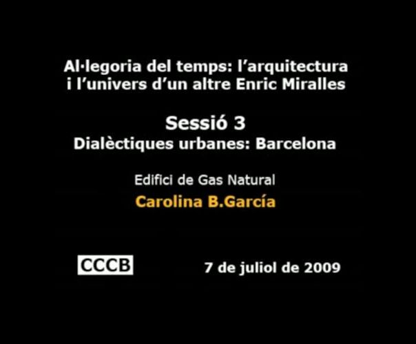 12. Sessió 3. Edifici de Gas Natural