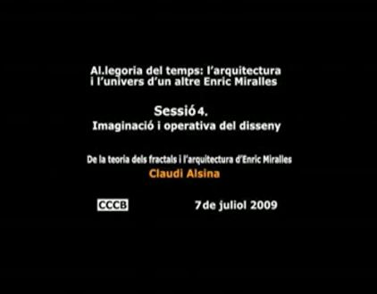 15. Sessió 4. De la teoria dels fractals i l'arquitectura d'Enric Miralles