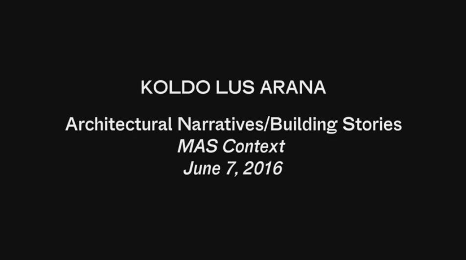 Architectural Narratives / Building Stories