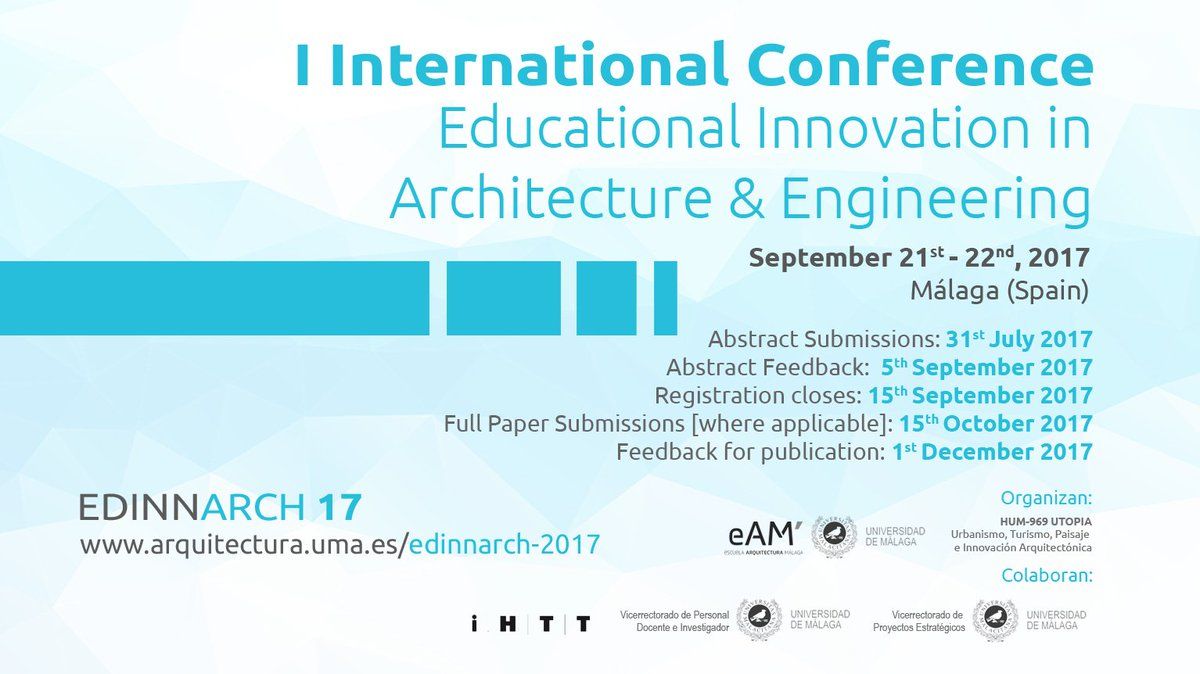 Celebrando la arquitectura, disfrutando de la educación