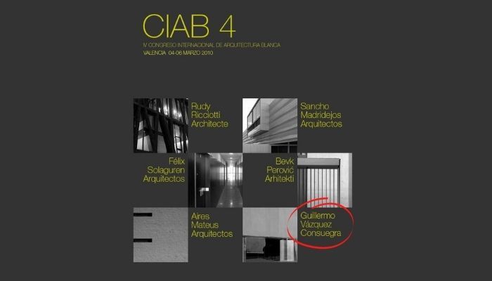 Guillermo Vázquez Consuegra, arquitecto