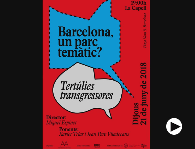 Barcelona, un parc temàtic?