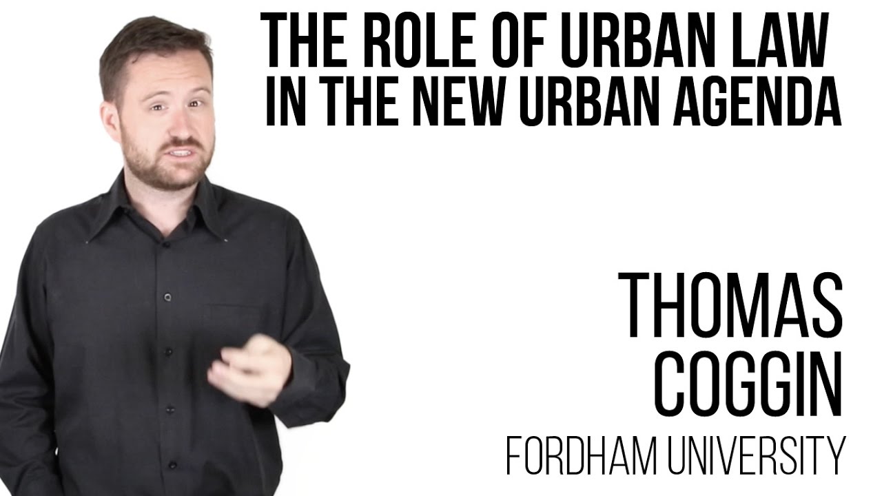 The role of urban law in the New Urban Agenda