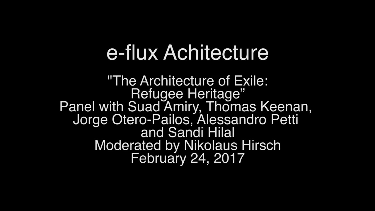 The Architecture of Exile