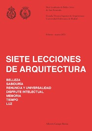 Siete Lecciones de Arquitectura