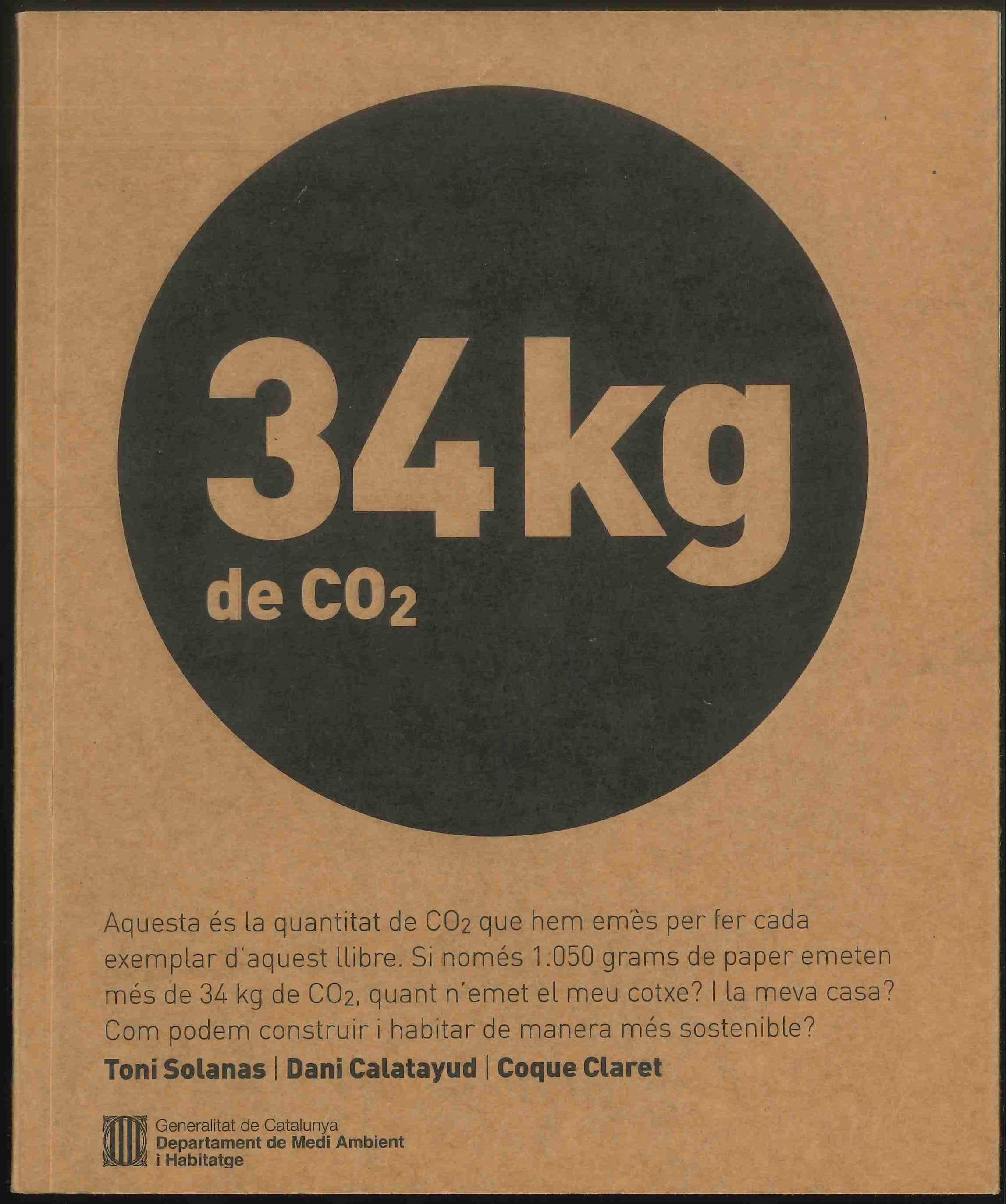 34 kg de CO₂