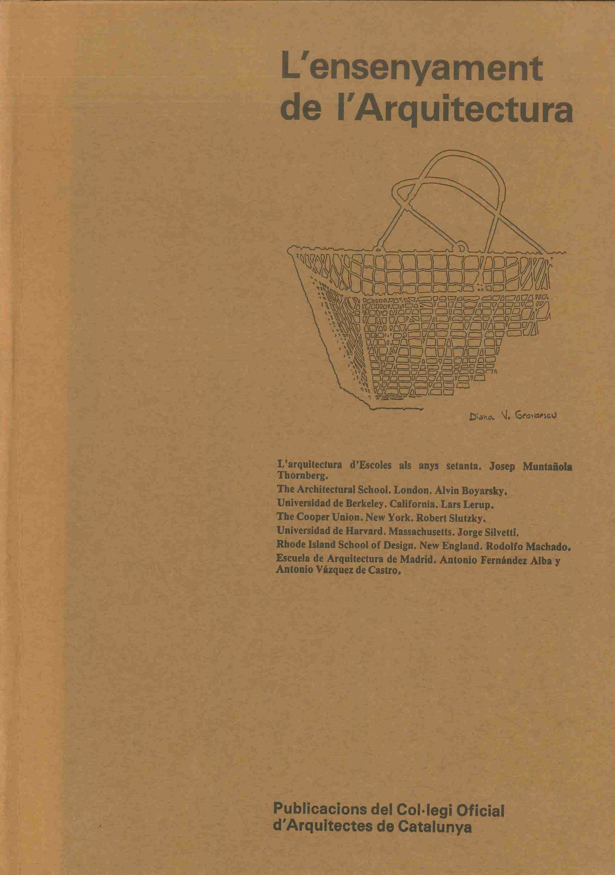 L'ensenyament de l'arquitectura