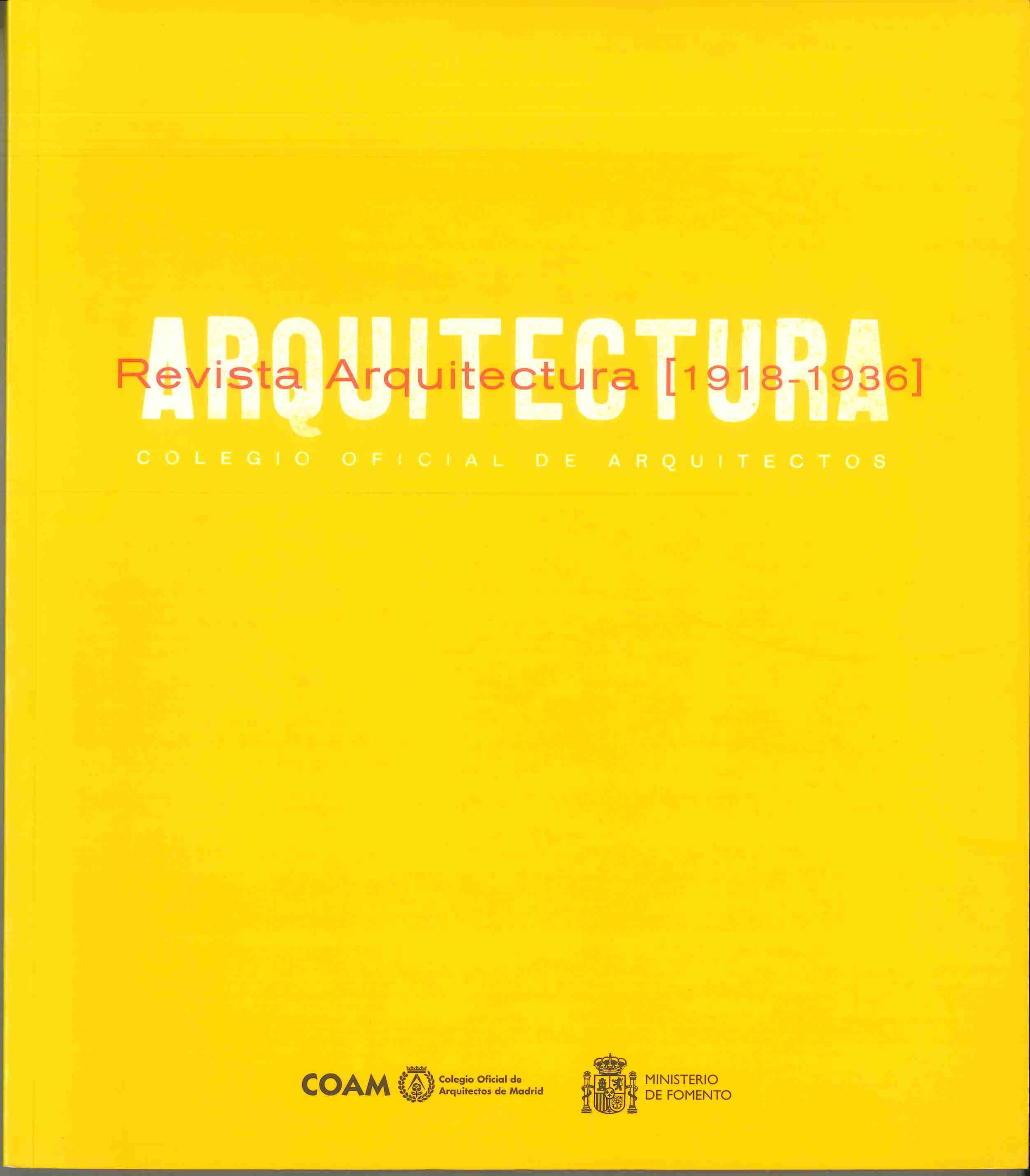 Revista Arquitectura (1918-1936)