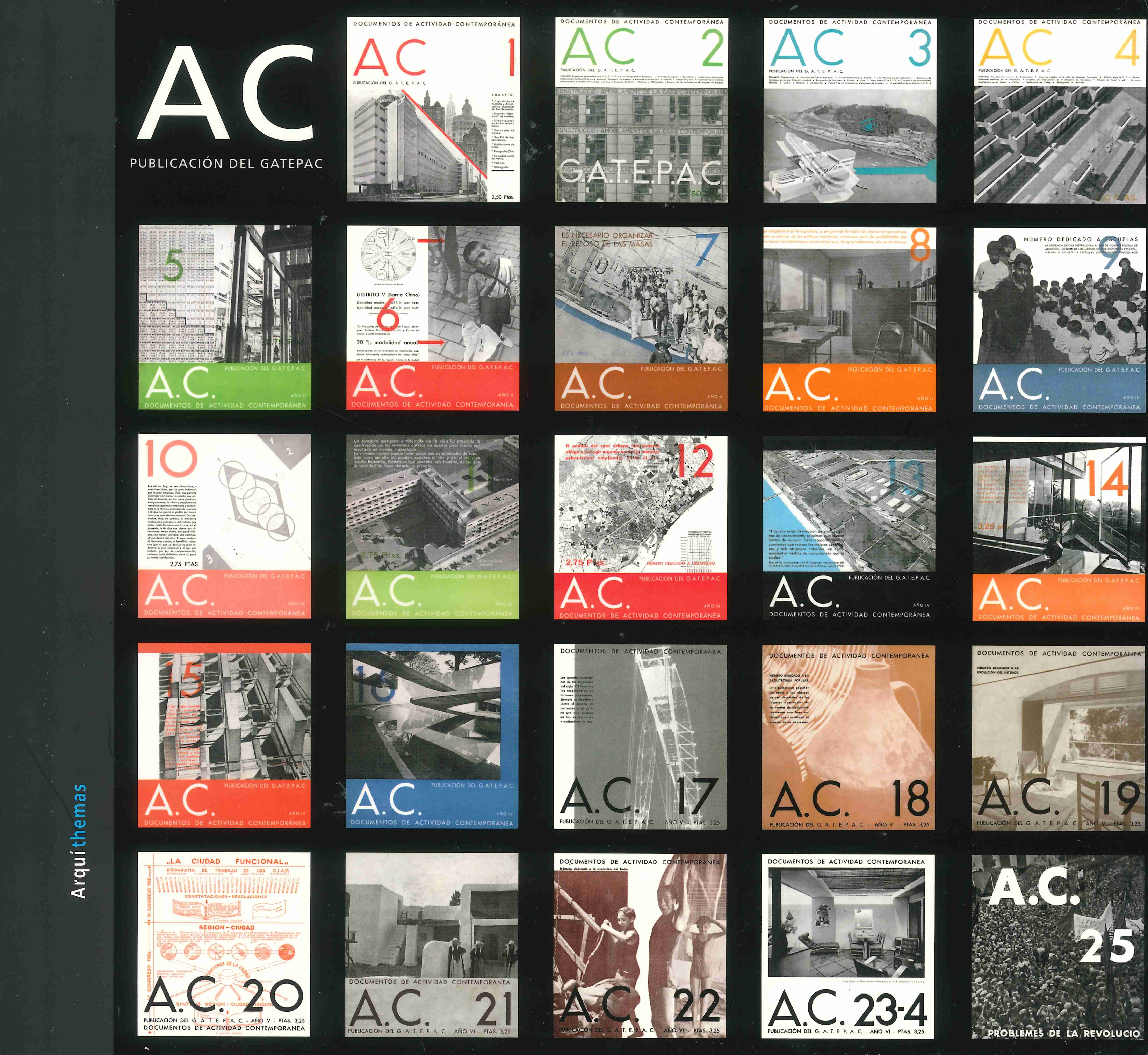 AC. Publicaciones del GATEPAC