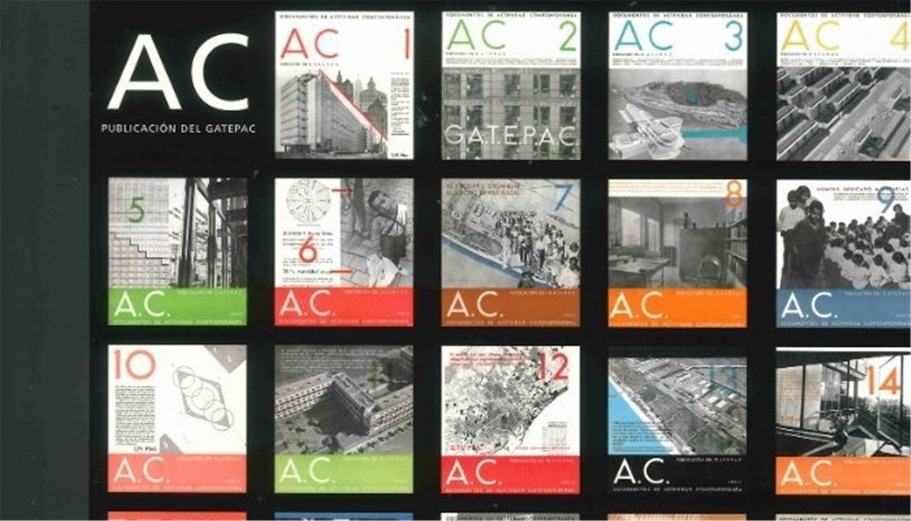 AC. Publicaciones del GATEPAC