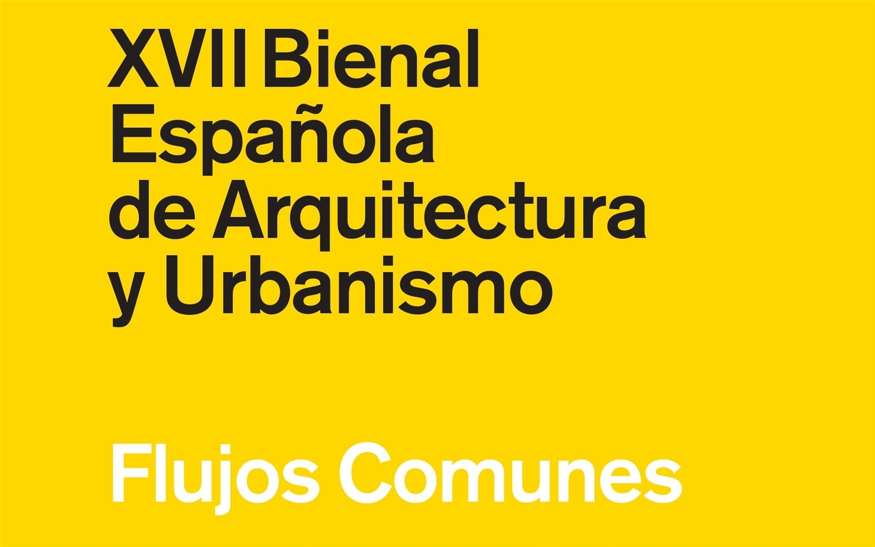 XVII BEAU. Flujos comunes. Respuesta a un territorio hiperconectado