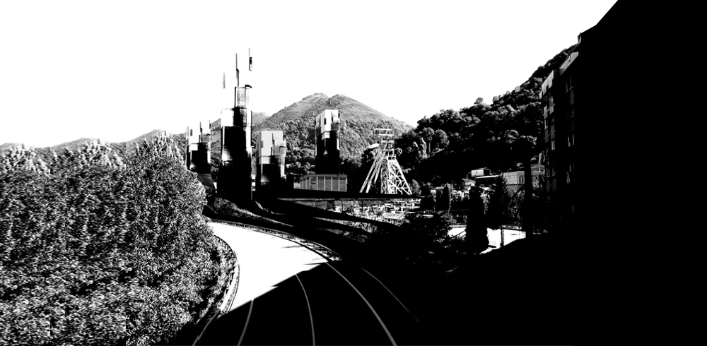 Regeneración de zona industrial minera en Asturias. Concurso Europan9. 2º Premio.