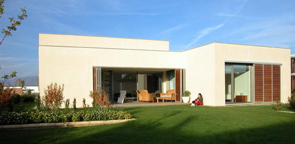 Vivienda “cruz”, en Chimillas