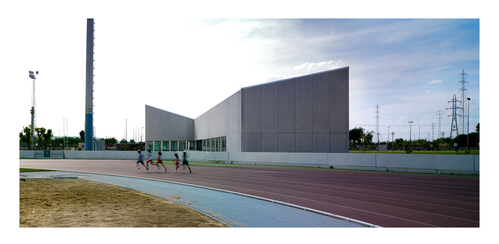 Equipamiento deportivo en la Isla de la Cartuja