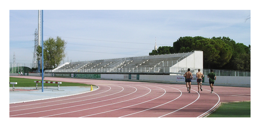 Nuevo graderío en las Instalaciones Deportivas de la Isla de la Cartuja