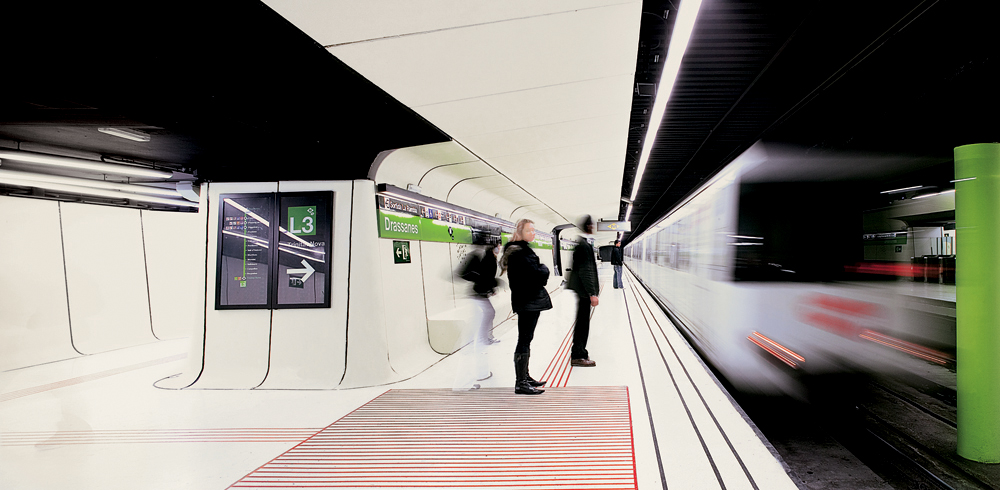 TMB REFORMA DE LA ESTACIÓN DE METRO DE DRASSANES L3