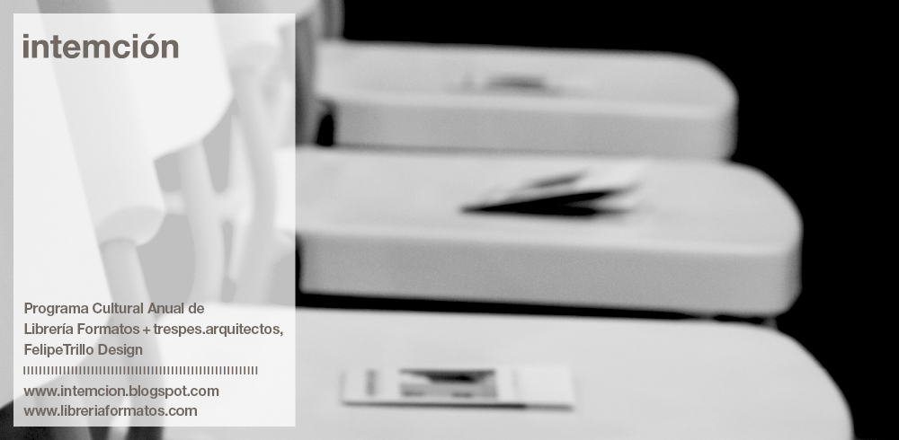 PROGRAMA CULTURAL INTEMCION [Librería Formatos]
