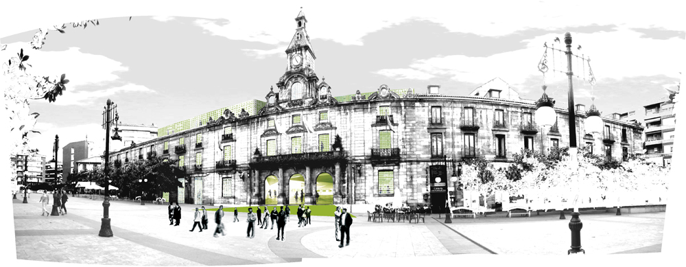 Ampliación y rehabilitación del Palacio Municipal del Ayuntamiento de Torrelavega, Cantabria.