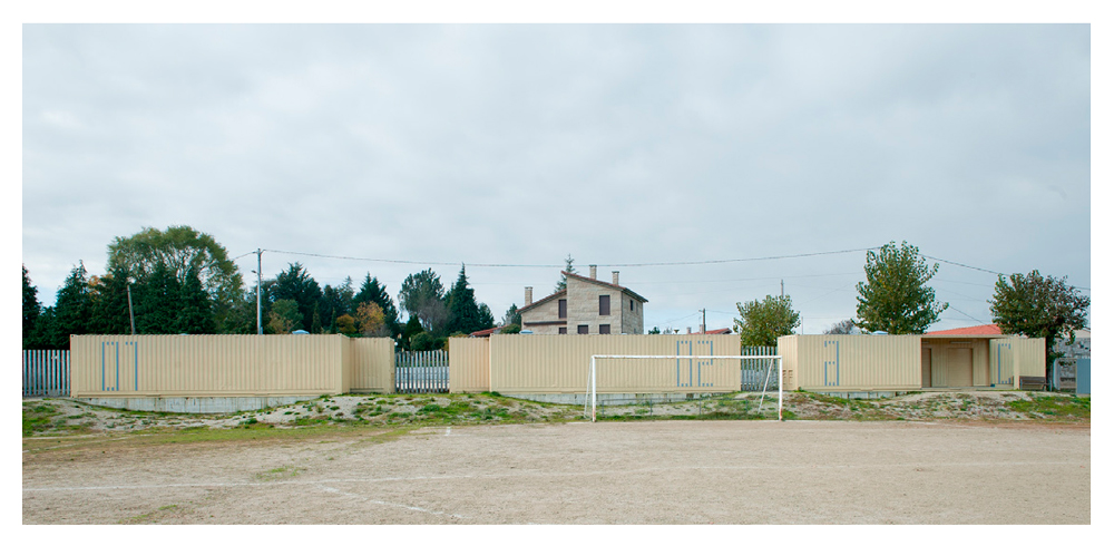 Vestuarios para Campo de Fútbol en Vilar de Astrés