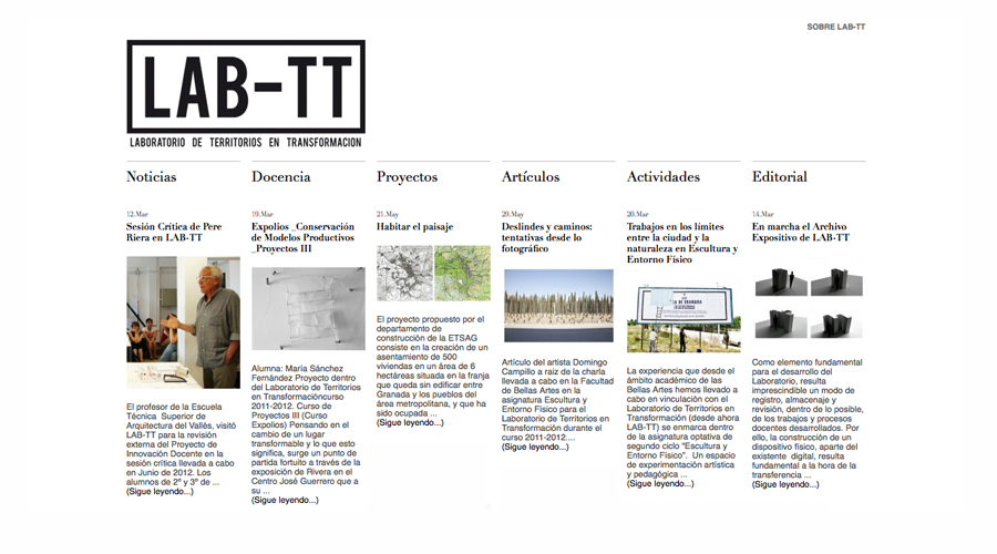 Laboratorio de Territorios en Transformación