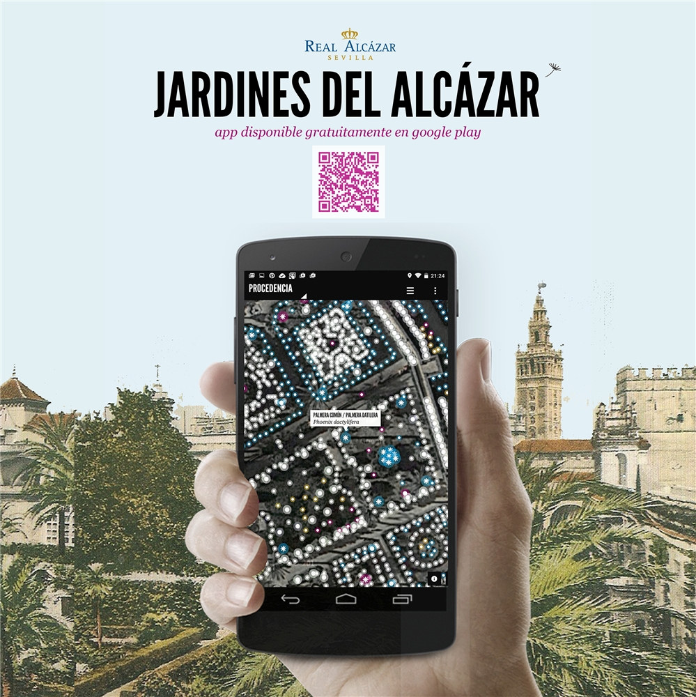 WEB /APP Jardines del Real Alcázar de Sevilla