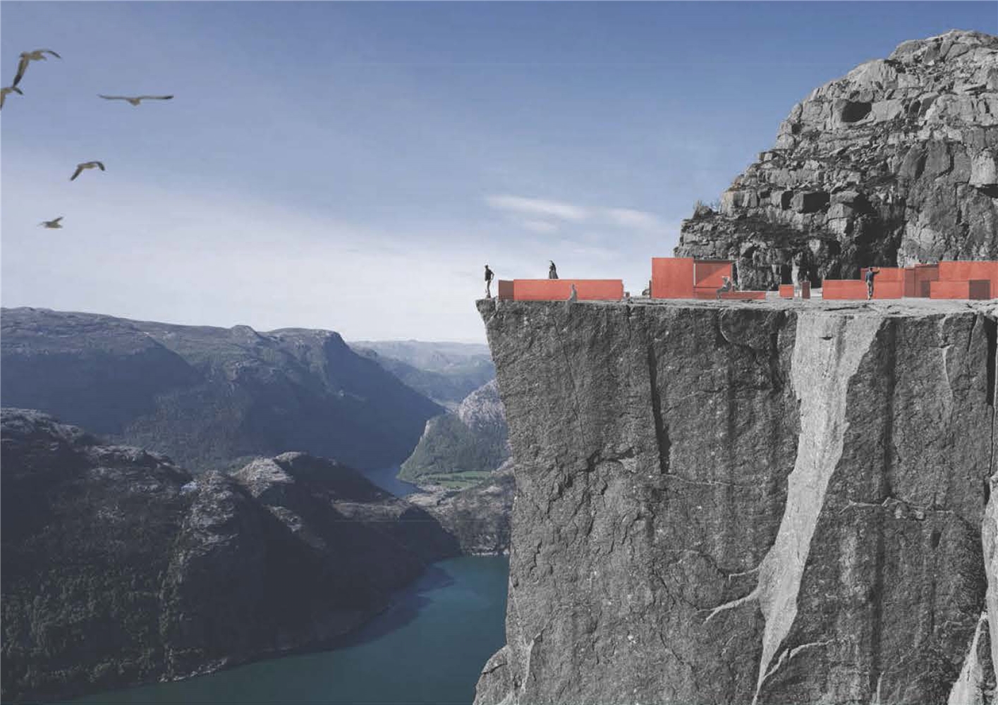 Mirador en Noruega