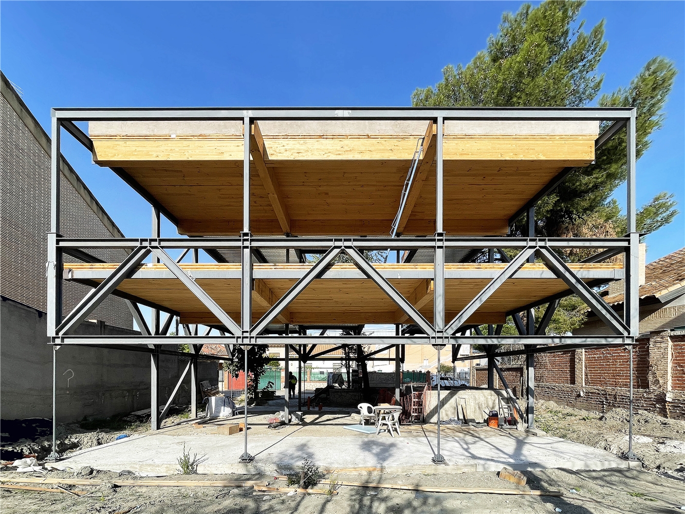 CRENEAS. Vivienda unifamiliar en Pinto