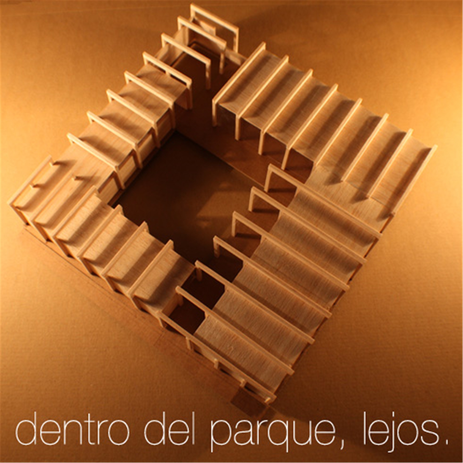 Dentro del parque, lejos