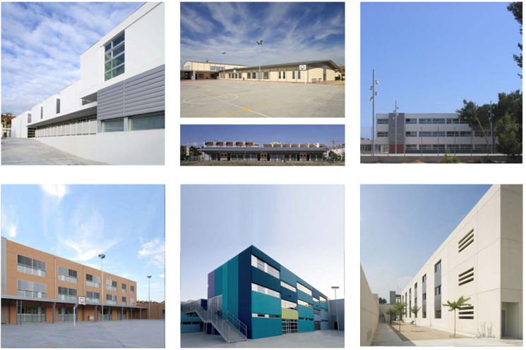 Arquitectura escolar prefabricada en Cataluña